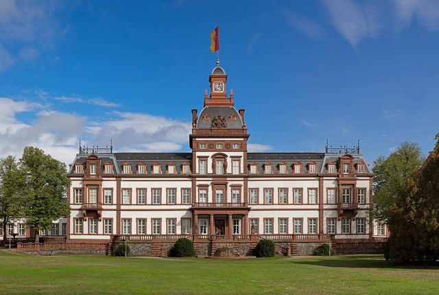 Hanau: Schloss Philippsruhe, Westseite