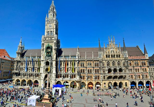 München: Neues Rathaus am Marienplatz